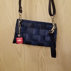 Small Harvey's clutch with shoulder strap